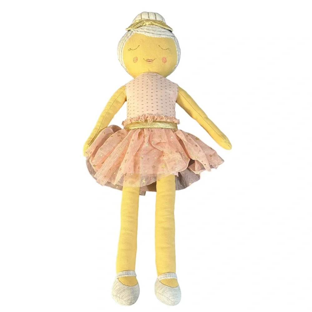 Target Pillowfort Ballerina Doll Plush Decorative Throw Pillow 21” 2017
